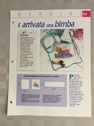 Schema punto croce bambini - punto,