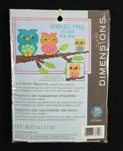 Dimensions gufo record nascita - gufo,