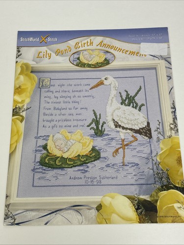 Stitchworld lily pond annuncio - stitchworld,