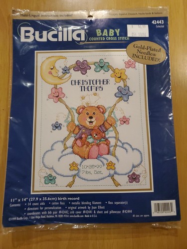 Kit punto croce bambino