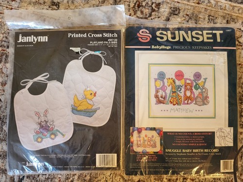 Kit punto croce bavaglini - , e